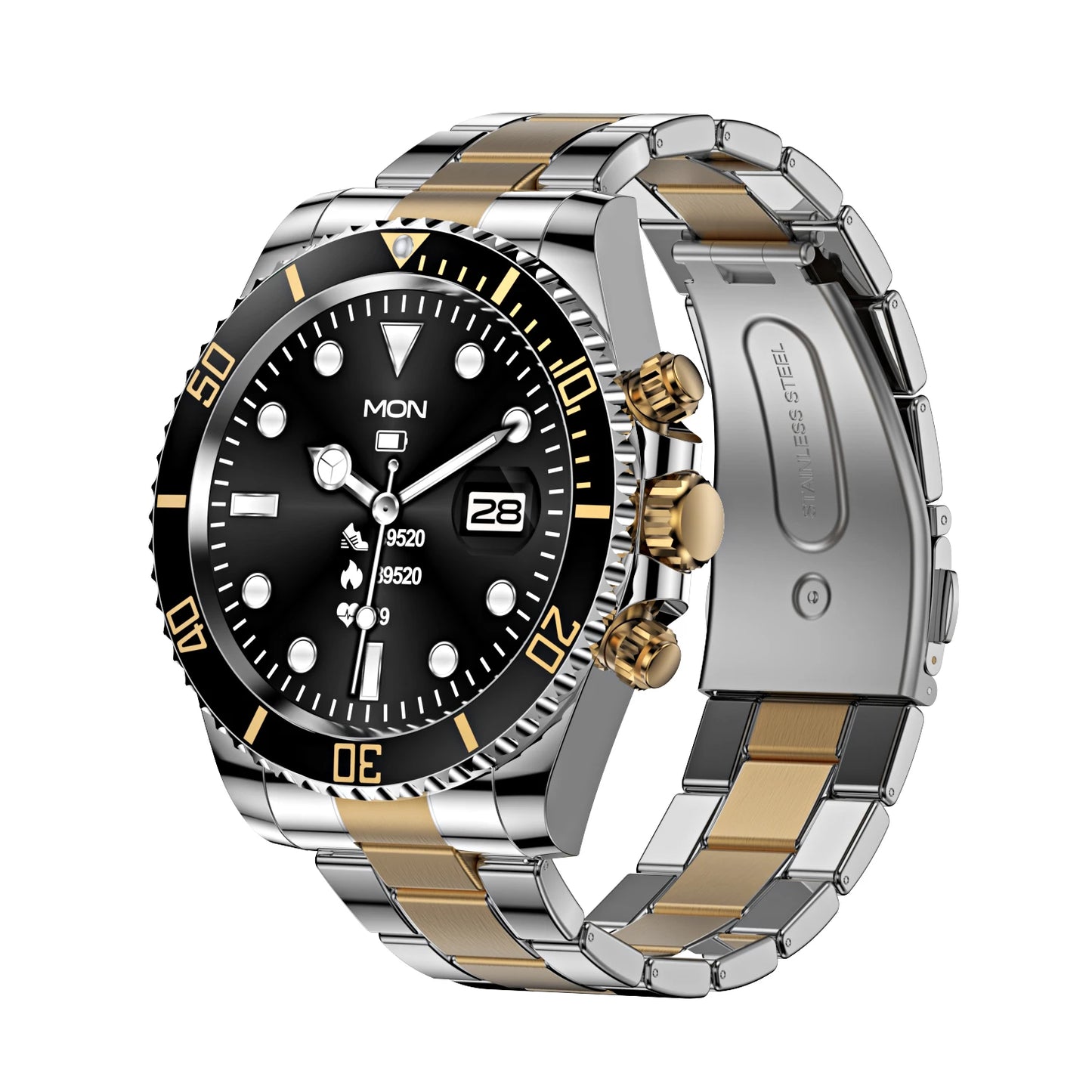Aiweile AW12 Pro Men Smart Watch For Android IPhone Xiaomi, Sports Modes, Wireless Bluetooth Call ( Answering), Gift For Friends
