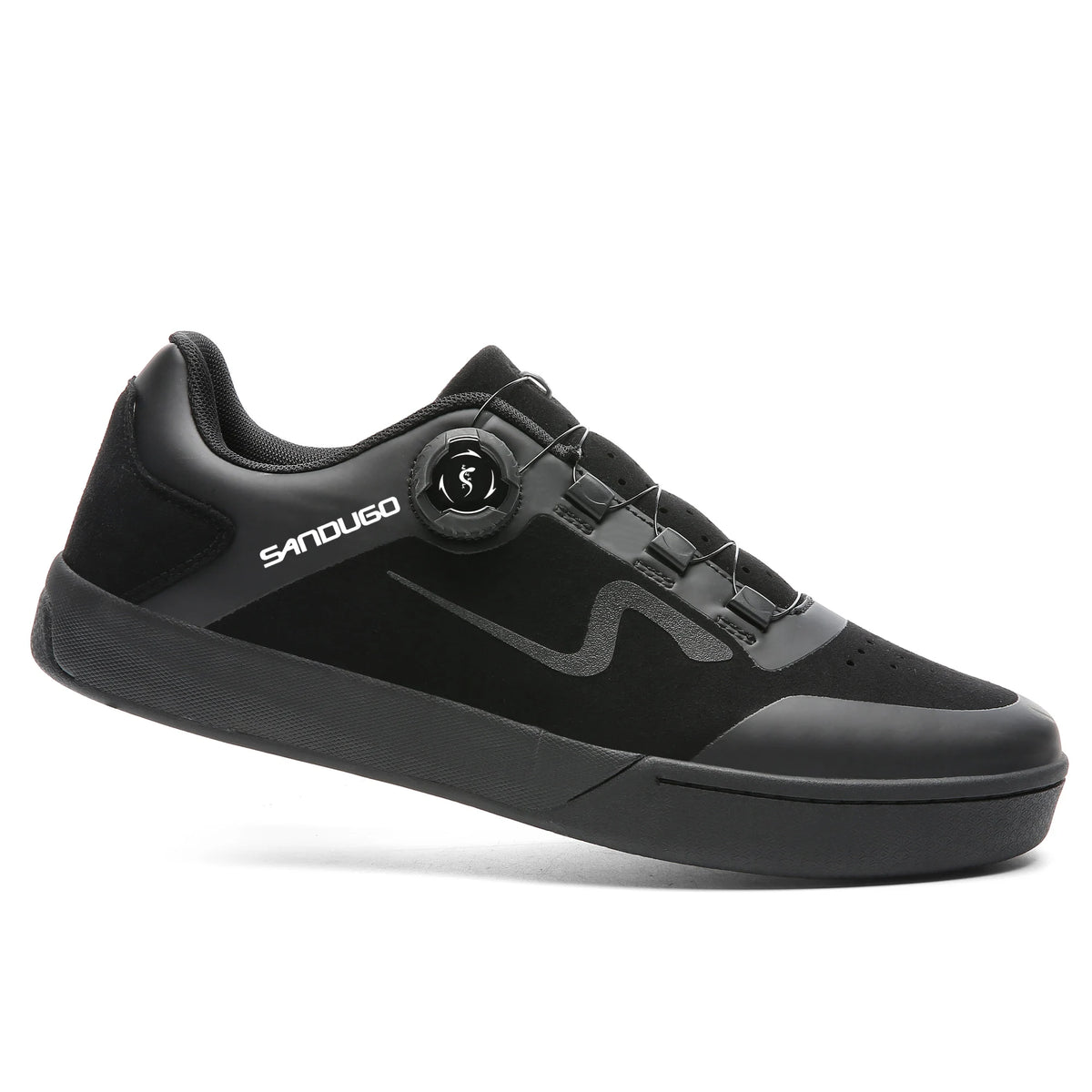 Sandugo Mountain Bike Enduro D/H shoes are suitable for all SPD and Flat Pedals bicycle shoes.High Quality Fabric.