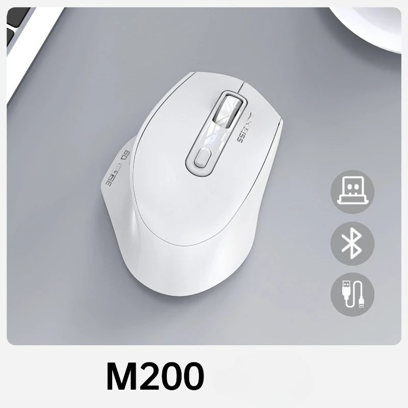 USB Wired Mouse RGB Backlight Silent Ergonomic Mouse with Adjustable DPI for PC, Laptop, Office, Gaming & Home Use