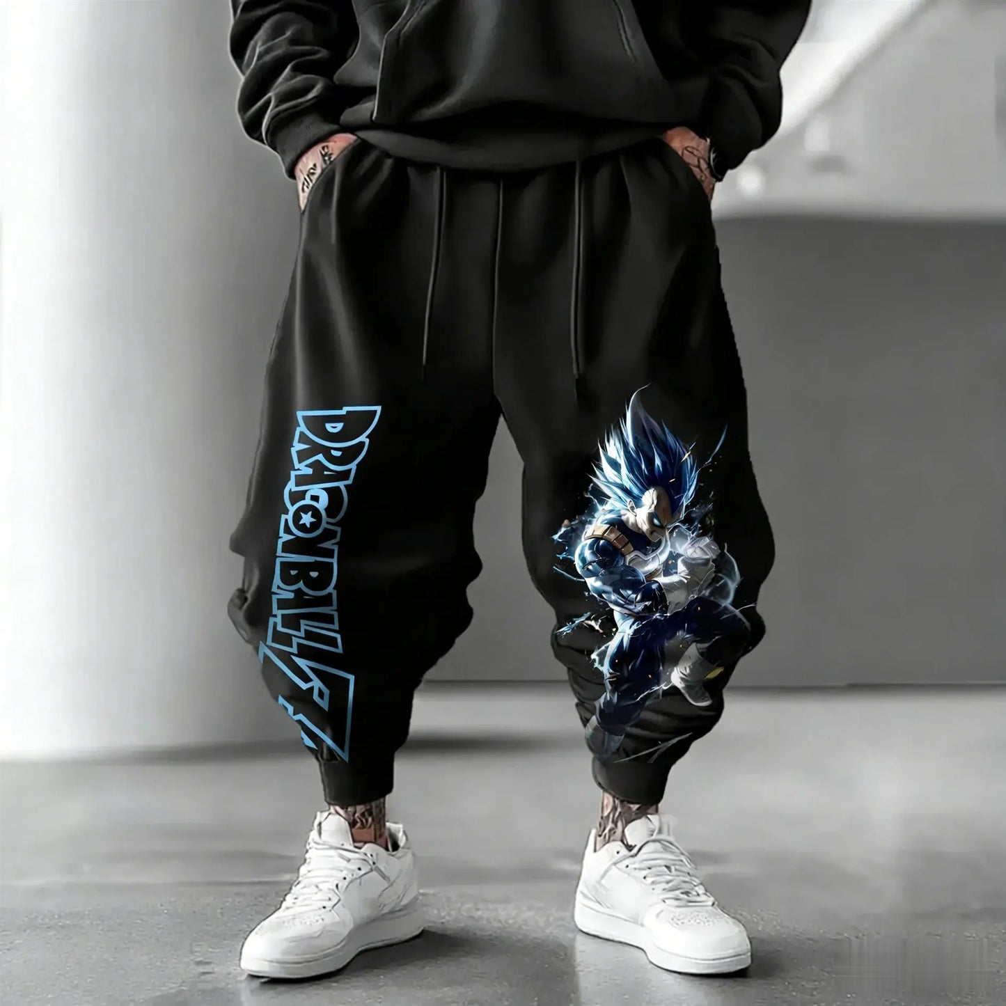 2026 Dragon Ball Vegeta Multi-color Leg Trousers Men's Women's Retro Trend Versatile Sports Jogging Fitness Outdoor Sports Wear