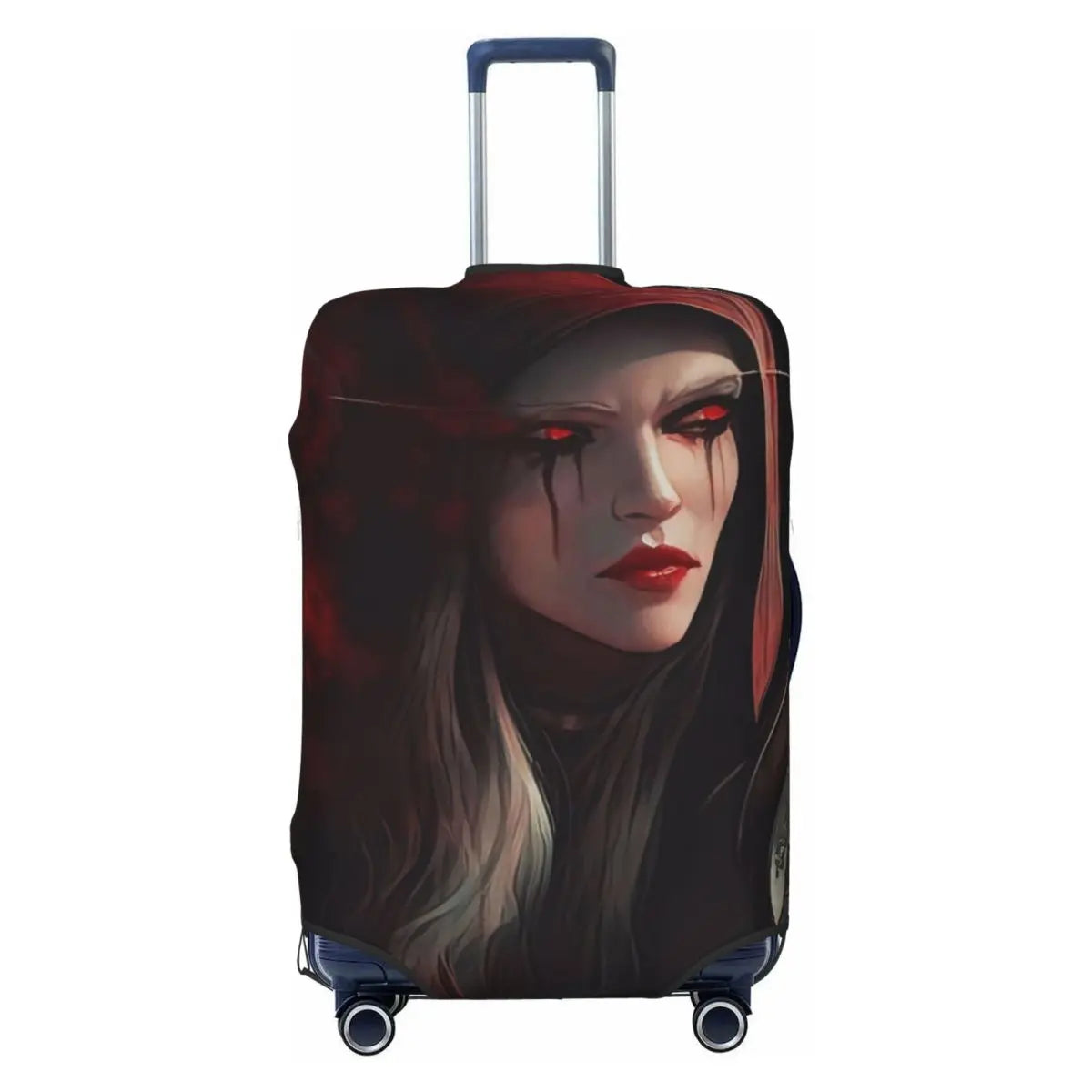 World Of Warcraft Sylvanas Windrunner Suitcase Cover Flight Fun Luggage Supplies Cruise Trip Protection