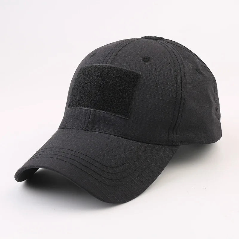 Tactical Camo Baseball Cap with Patch - Adjustable & Durable, The Viral Must-Have for Outdoor, Hunting and Tactical Activities