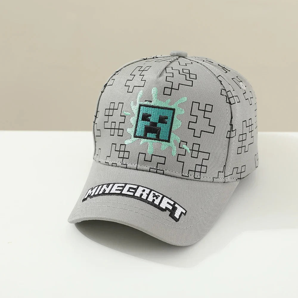 Minecraft My world fashion hot selling cap Korean version of male and female coolie afraid 52-54cm baseball cap spring and autum