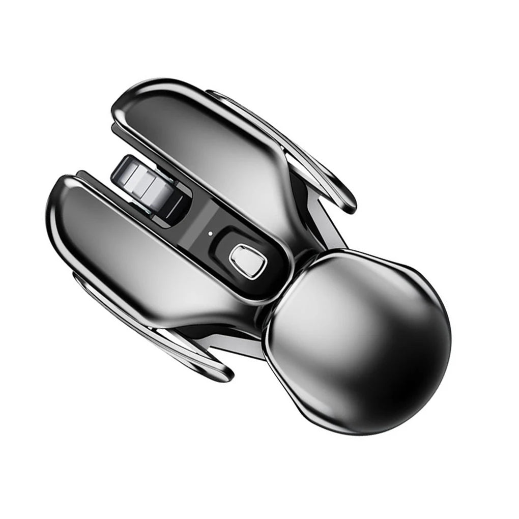 Rechargeable Wireless Mouse Bluetooth Ergonomic Silent Mouse with USB Receiver, Waterproof Optical Wireless Mouse for PC, Laptop, Desktop & Office