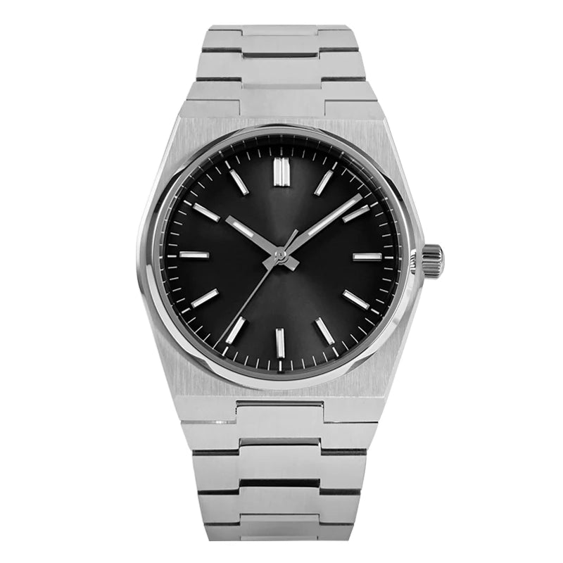 San Martin Classic Men Watch 40mm Miyota 9015 Luxury Dress Automatic Mechanical Wristwatch Quick Release Bracelet SN0023 Reloj