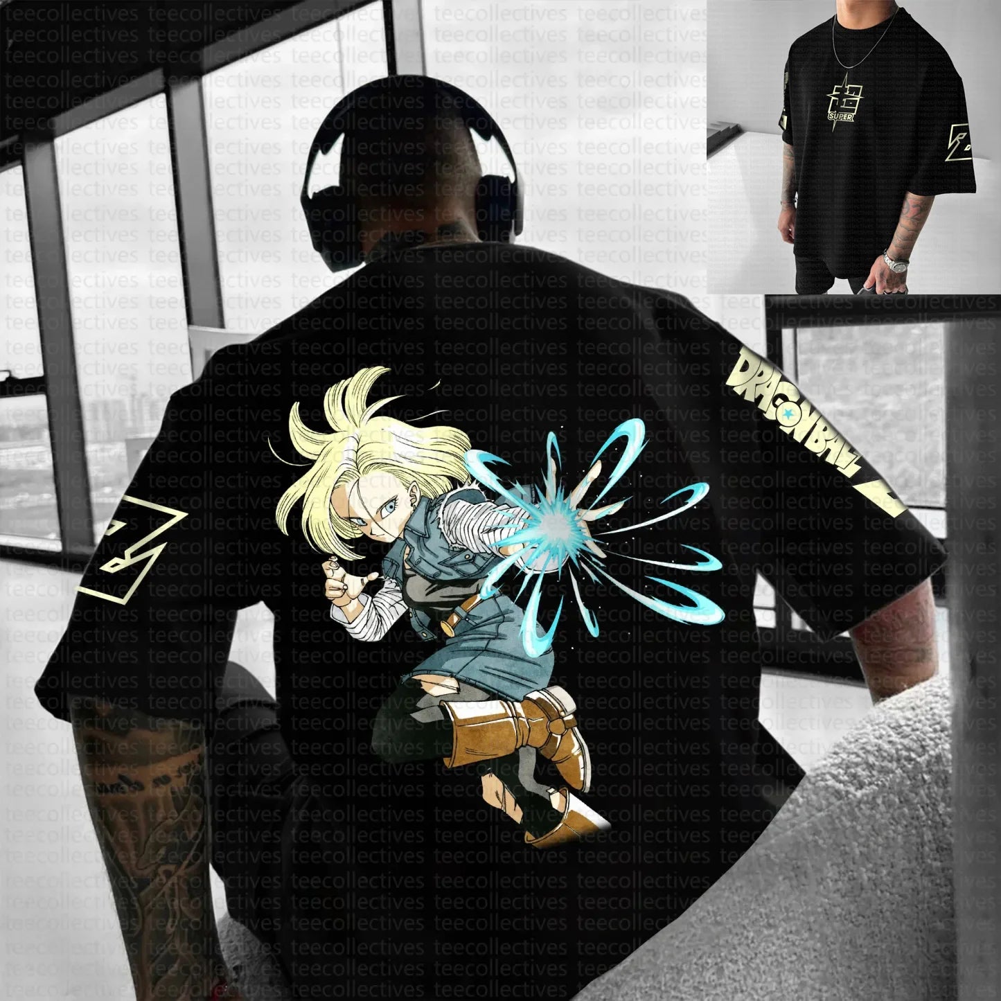 T-shirt de verão 2025 Son Goku Dragon Ball Anime para homem, estilo Harajuku oversized retro street, top unissexo casual largo de manga curta para mulher