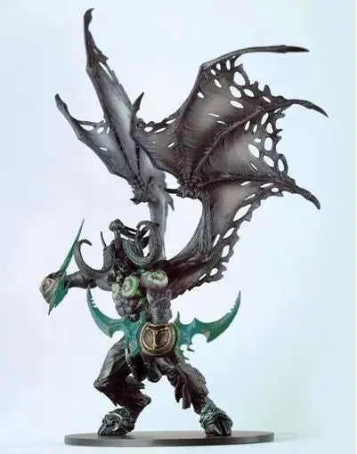 36cm World of Warcraft Game Peripherals 7th Lich King Illidan Stormrage Anime Figure Model Desktop Decoration Gifts Toys Kids