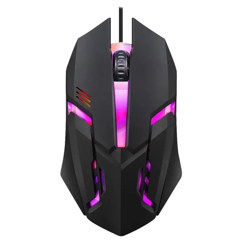 Kebidumei 104 key Backlit Mechanical Keyboard Wired Gaming Keyboard Luminous keyboard And Mouse Set for Gamer PC Laptop Office