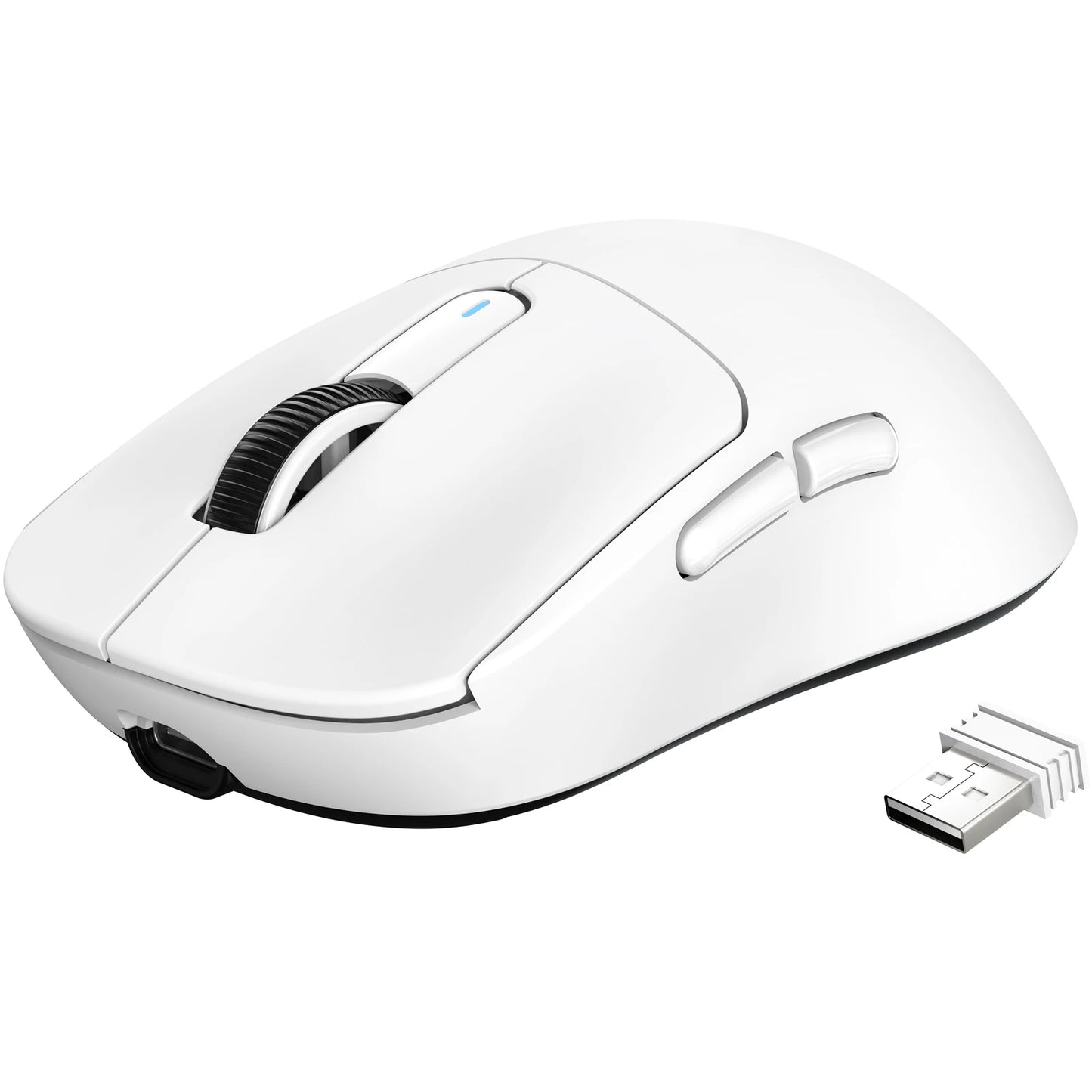 ATTACK SHARK X3 Wireless Gaming Mouse, Ultra-Light 49g Ergonomic Gaming Mouse with PAW3395 Sensor, Tri-Mode Bluetooth/2.4G/USB, 26K DPI Programmable Mouse