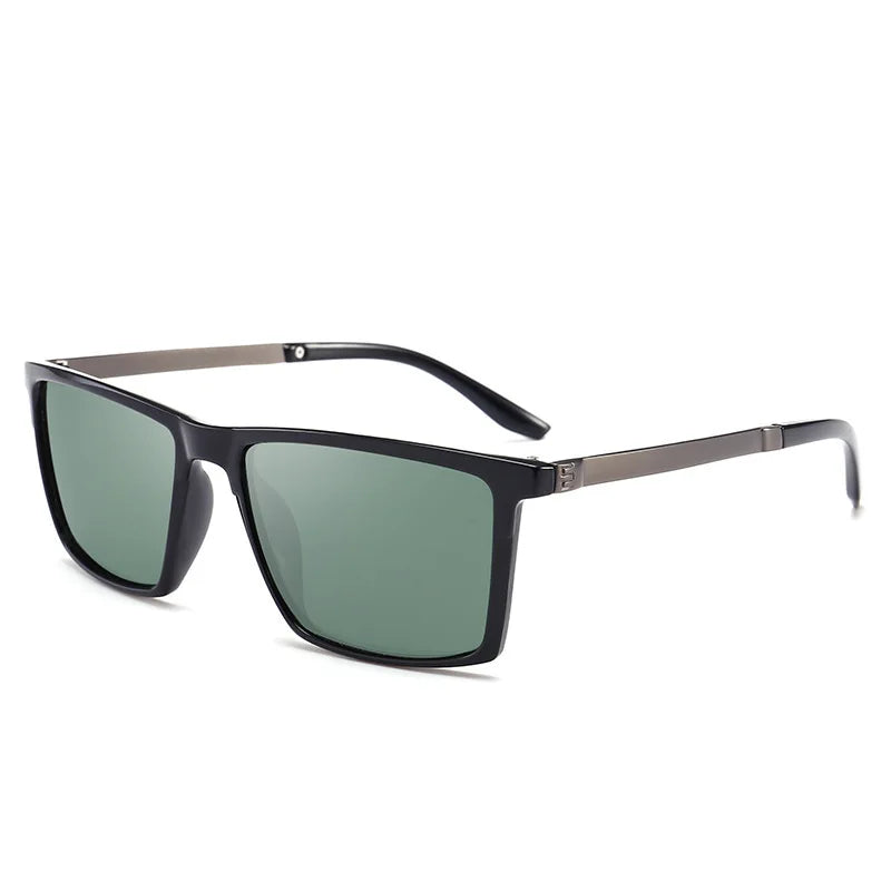 KLASSNUM Polarized Sunglasses for Men Luxury Brand 2026 Trendy Anti UV400 Shads Driving Sport Sun Glasses Metal Retro Glasses