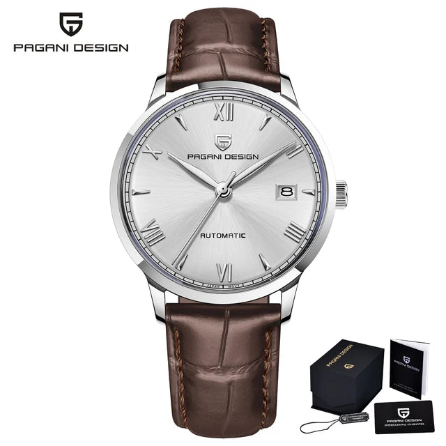 PAGANI DESIGN New NH35 Pilot Men Mechanical Watch Top Brand Sapphire Glass Automatic Watch 100M Waterproof Stainless Steel Watch