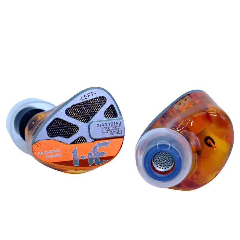 HE XIAOQIAO TANGZU Single Dynamic Driver 1DD Hi-Fi In-Ear Earphones Wired Earbuds with Furukawa OFC Cable for Audiophiles