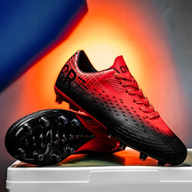 Lage voetbalschoenen met lange TF-noppen, slijtvast en flexibel, geschikt voor buitensporten op het veld