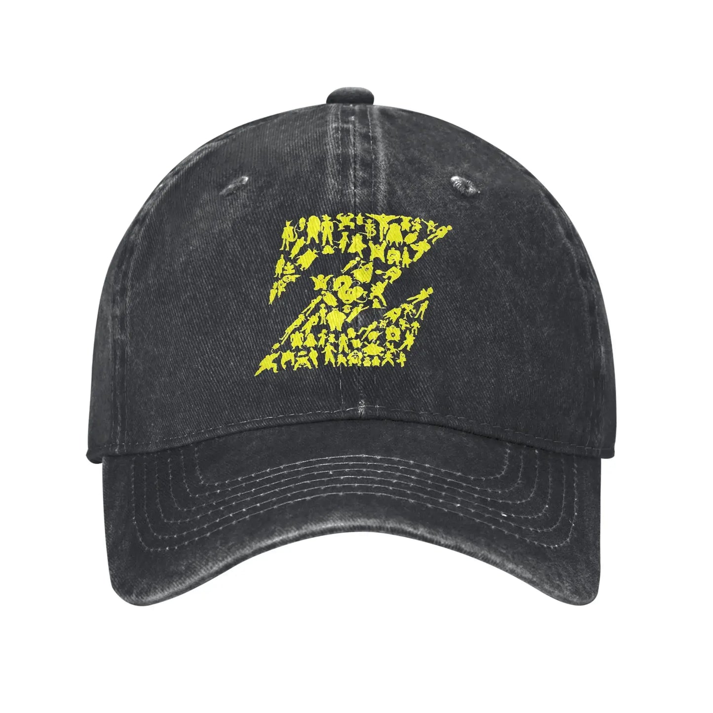 Dragon Ball Master Rosh TURTLE SCHOOL Unisex Baseball Cap Distressed Washed Caps Hat Fashion Outdoor Unstructured Soft Headwear, Produit gaming premium Fraquane