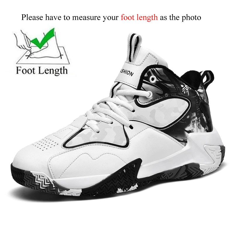 Big Size 48 49 Men Basketball Shoes High Top Sneakers Tenis Basquete Masculino Basquetbol Zapatillas Baloncesto