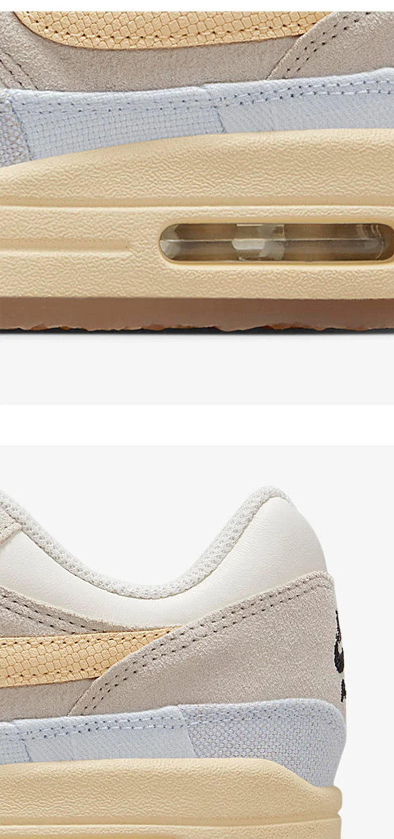 Nike Air Max 1 donna originali nuove, scarpe sportive casual alla moda FJ4735-001