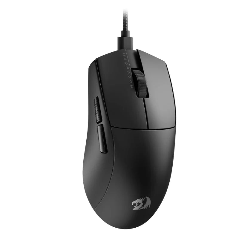Igralna miška Redragon M724 z žico, ultra lahka 42G, optična, največ 12,400 DPI, 5 programabilnih gumbov