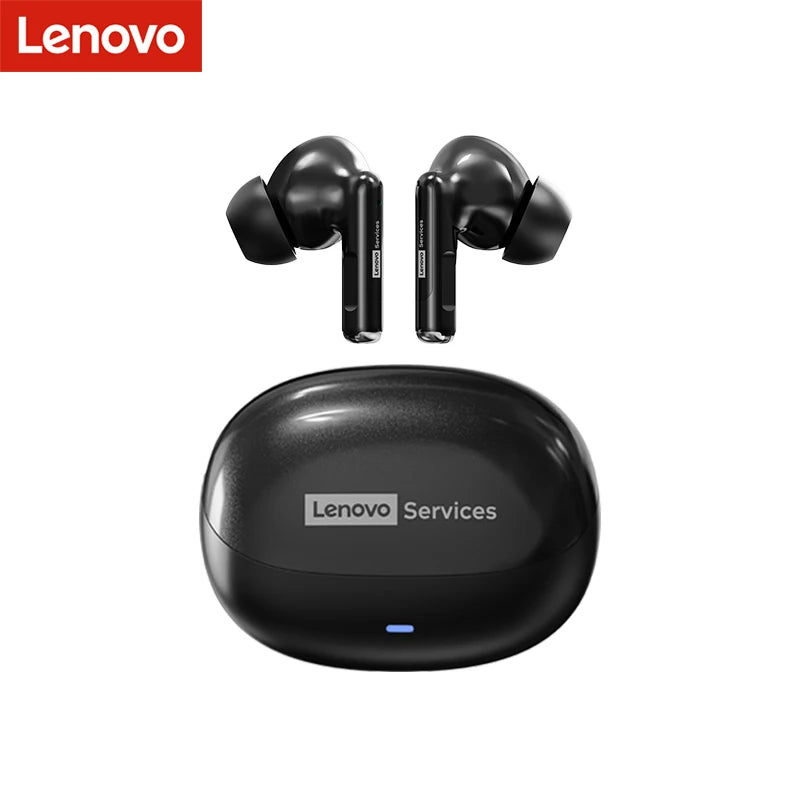 Lenovo LE257 TWS Wireless Bluetooth 6.0 Headphones with HiFi Sound, ENC Noise Reduction, Gaming Earbuds with Mic, Sports Waterproof Headset
