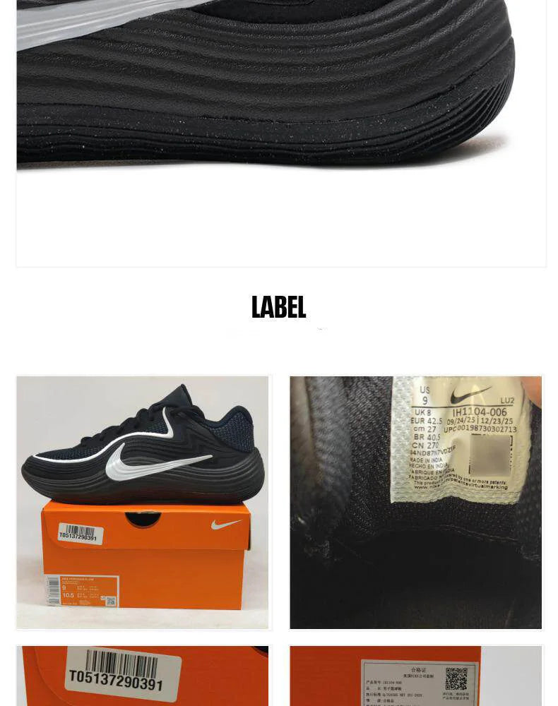2026 New Nike Anti Slip Basketball Sneakers IH1104-006 For Court Performance