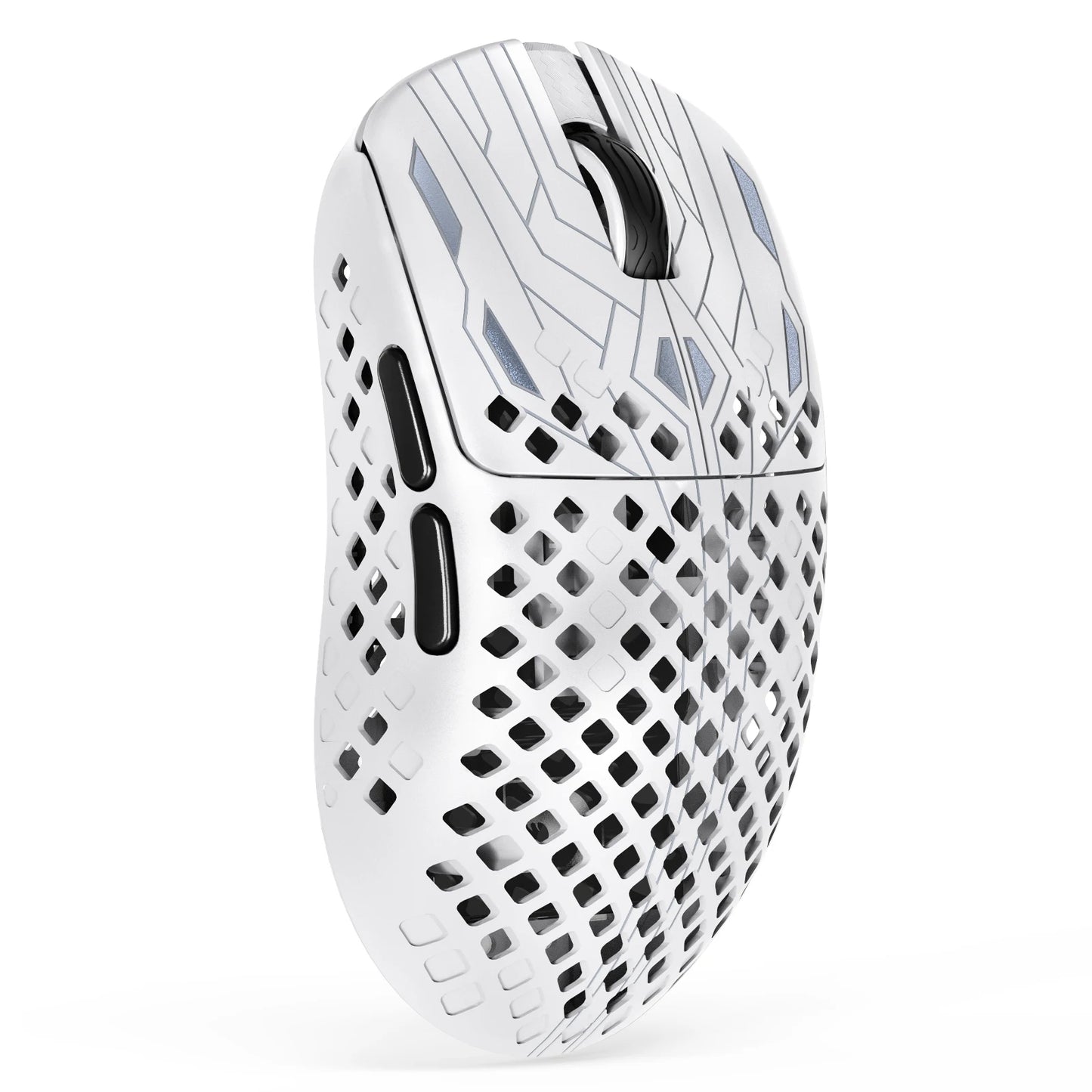 MAMBASNAKE M2 ultralätt trådlös gamingmus, PAW3395PRO-sensor 40000 DPI, 41g kolfiber, tre lägen
