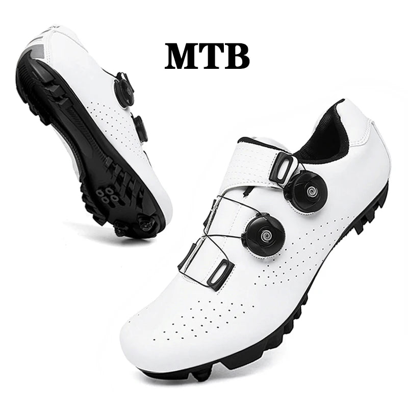 Professional Mountain Bike Cycling Shoes MTB Flat Cleat SPD Shoes Outdoor Self-Locking Big Size 47 Racing Bicycle Sneakers Men