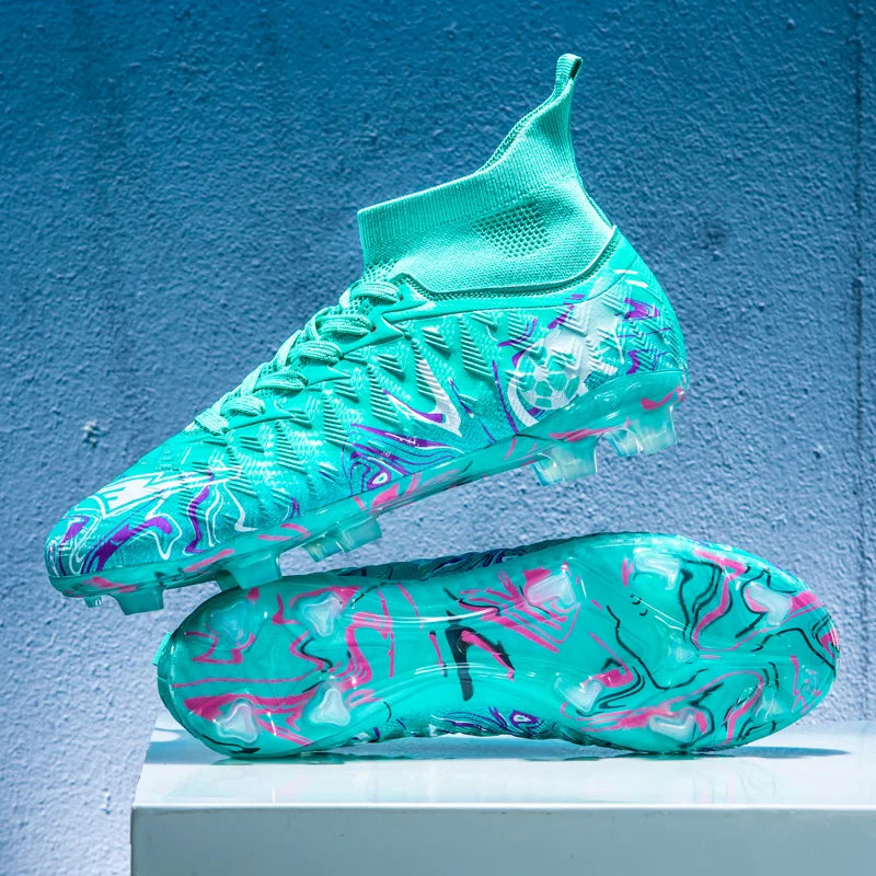New Men Professional Soccer Shoes Non-slip Football Boots Unisex Breathable Futsal Sports New Cleats Drop Shipping Ultralight