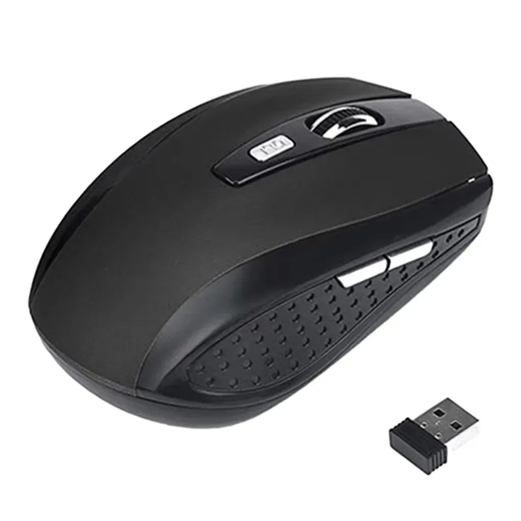 Wireless Mouse 2.4G Silent Optical Mouse with Adjustable 1600 DPI, Portable Wireless Mouse for Laptop, Notebook, PC & MacBook