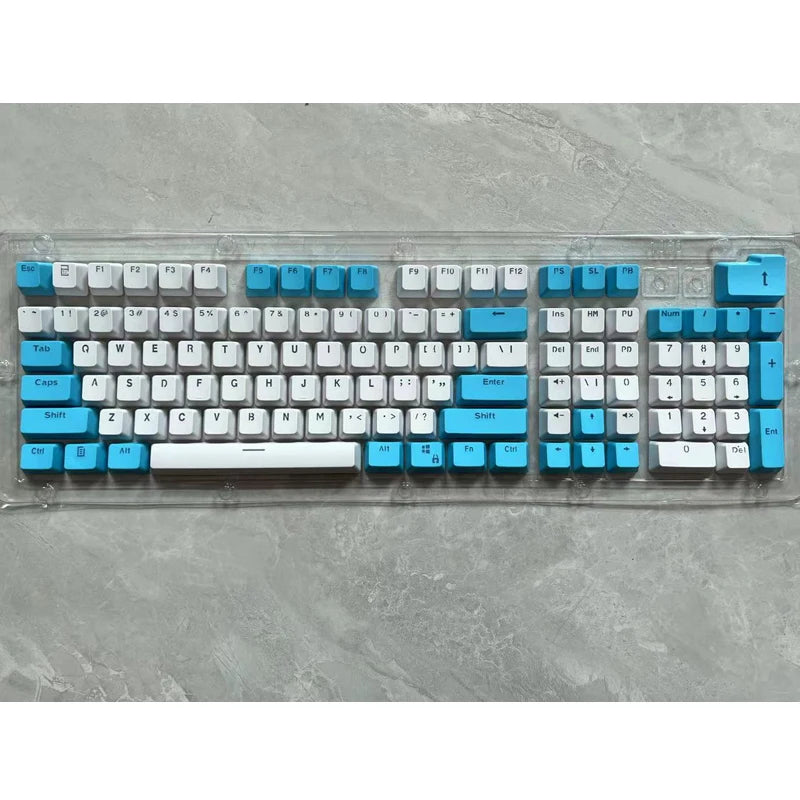106 Keys Grey Red Keycaps PBT Specials Keycap Backlit Two-Color Key Caps For MX Switch 61/87104 Mechanical Keyboard