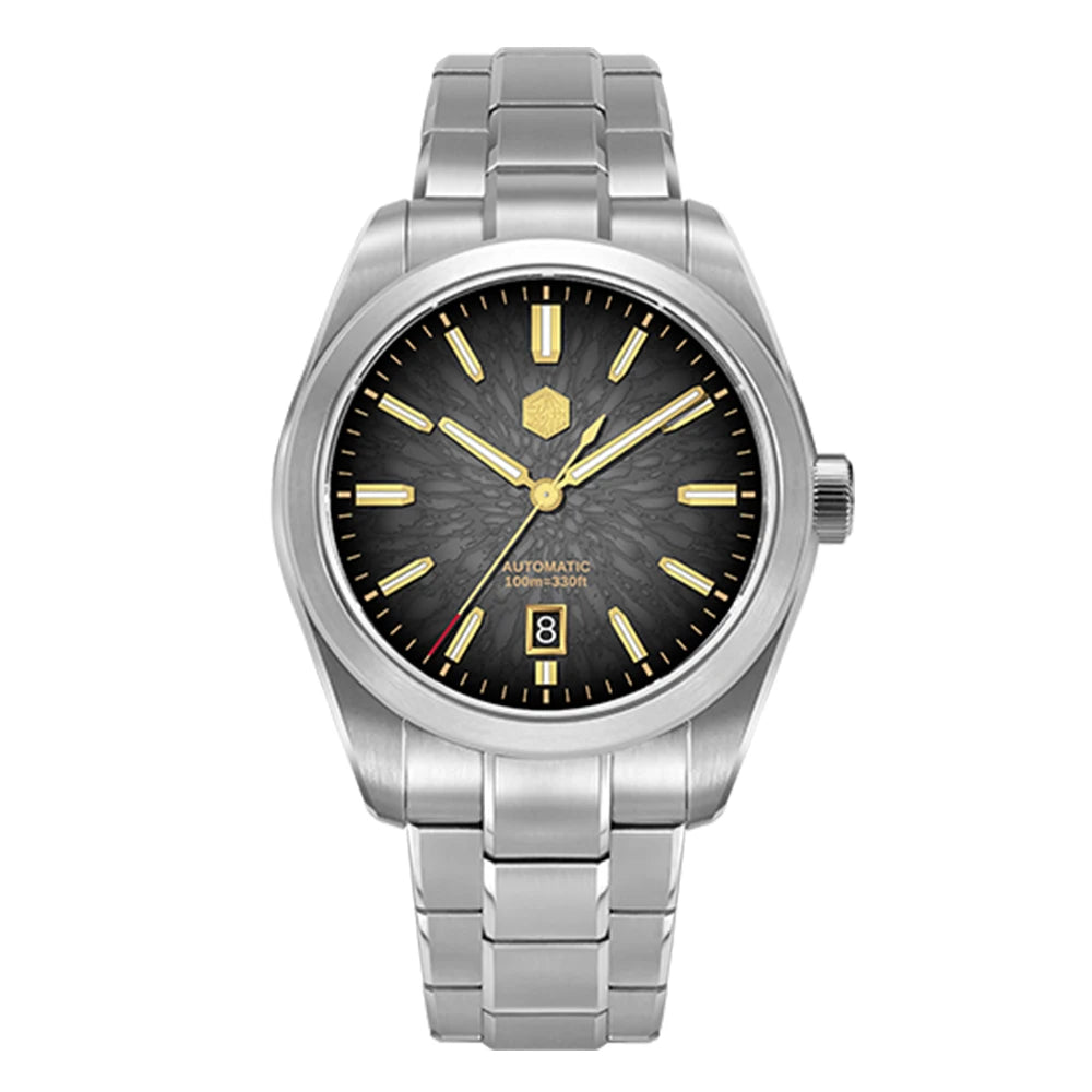 San Martin 36/39/42mm SN0144 JianZhan Dial Gada Watch Miyota 9015 Original Design Men Luxury Dress Automatic Mechanical Watches