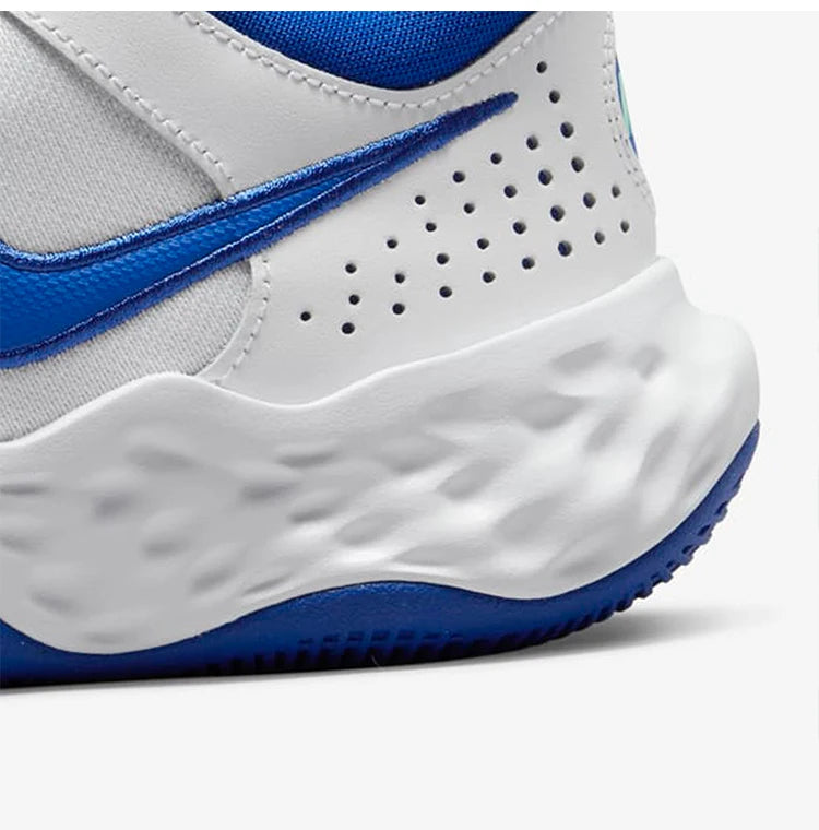 Nike Official Authentic Sports Men's Lace-Up Thick-Sole Wear-Resistant Cushioned Basketball Shoes DD9311-102