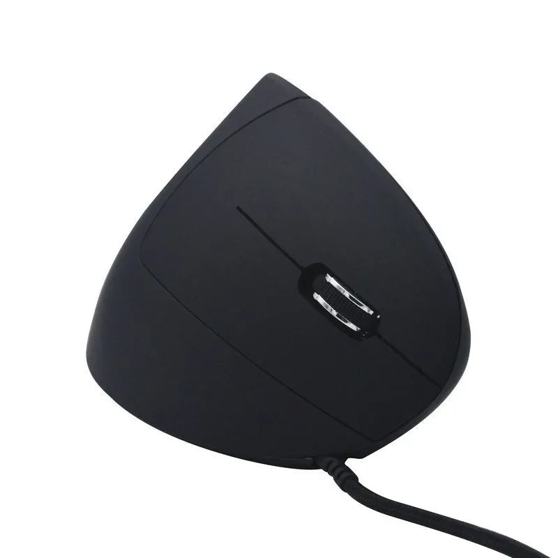 Vertical Optical Mouse Ergonomic USB Wired Gaming Mouse, 4-Level DPI Adjustable Vertical Optical Mouse for Windows PC & Laptop