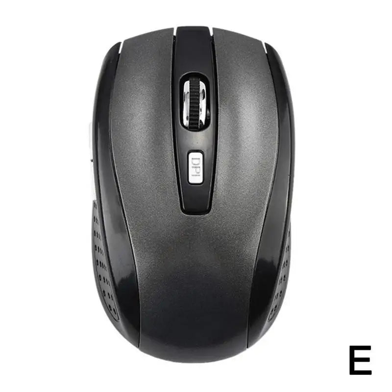 2.4GHz Wireless Mouse with USB Receiver, Ergonomic Optical Wireless Mouse, 6-Button Wireless Mouse for PC, Laptop & Computer