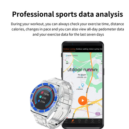 Aiweile AW12 Pro Men Smart Watch For Android IPhone Xiaomi, Sports Modes, Wireless Bluetooth Call ( Answering), Gift For Friends