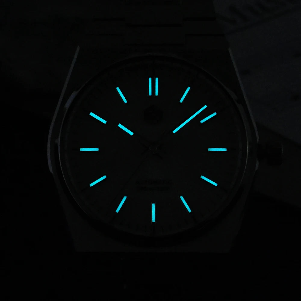 San Martin Classic Men Watch 40mm Miyota 9015 Luxury Dress Automatic Mechanical Wristwatch Quick Release Bracelet SN0023 Reloj
