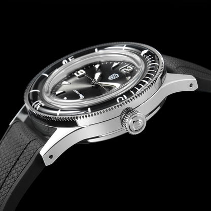 Watchdives 50-Fathoms Watch VH31 Sweep Seconds Quartz Movement Luminous 200m Waterproof Sapphire Stainless Steel  Watches WD50Q