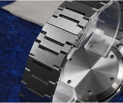 San Martin Classic Men Watch 40mm Miyota 9015 Luxury Dress Automatic Mechanical Wristwatch Quick Release Bracelet SN0023 Reloj