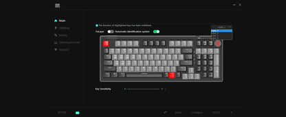 EPOMAKER RT100 95% Gasket-Mounted Wired/Bluetooth/2.4G Wireles Mechanical Keyboard with Multi-media Knob & Mini Display