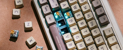 EPOMAKER RT100 95% Gasket-Mounted Wired/Bluetooth/2.4G Wireles Mechanical Keyboard with Multi-media Knob & Mini Display