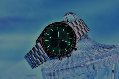 2026 New PAGANI DESIGN V6 Moon Mens Watch Speed Sports Chronograph Quartz Watch Men AR Sapphire Ceramic Bezel safe Clock