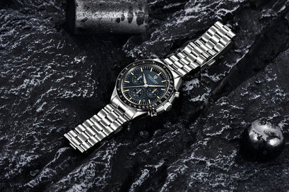 PAGANI DESIGN 2026 New V6 Moon Men's Watch Luxury Quartz Speed Sports Chronograph Watch For Men Watch AR Sapphire Glass Local Shipping