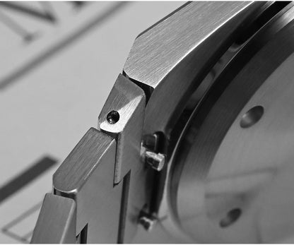 San Martin Classic Men Watch 40mm Miyota 9015 Luxury Dress Automatic Mechanical Wristwatch Quick Release Bracelet SN0023 Reloj