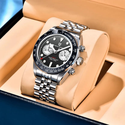 2026 New PAGANI Panda DESIGN Mens Watch Luxury Quartz Speed Sports Chronograph Watch Men AR Sapphire Luminous water lock