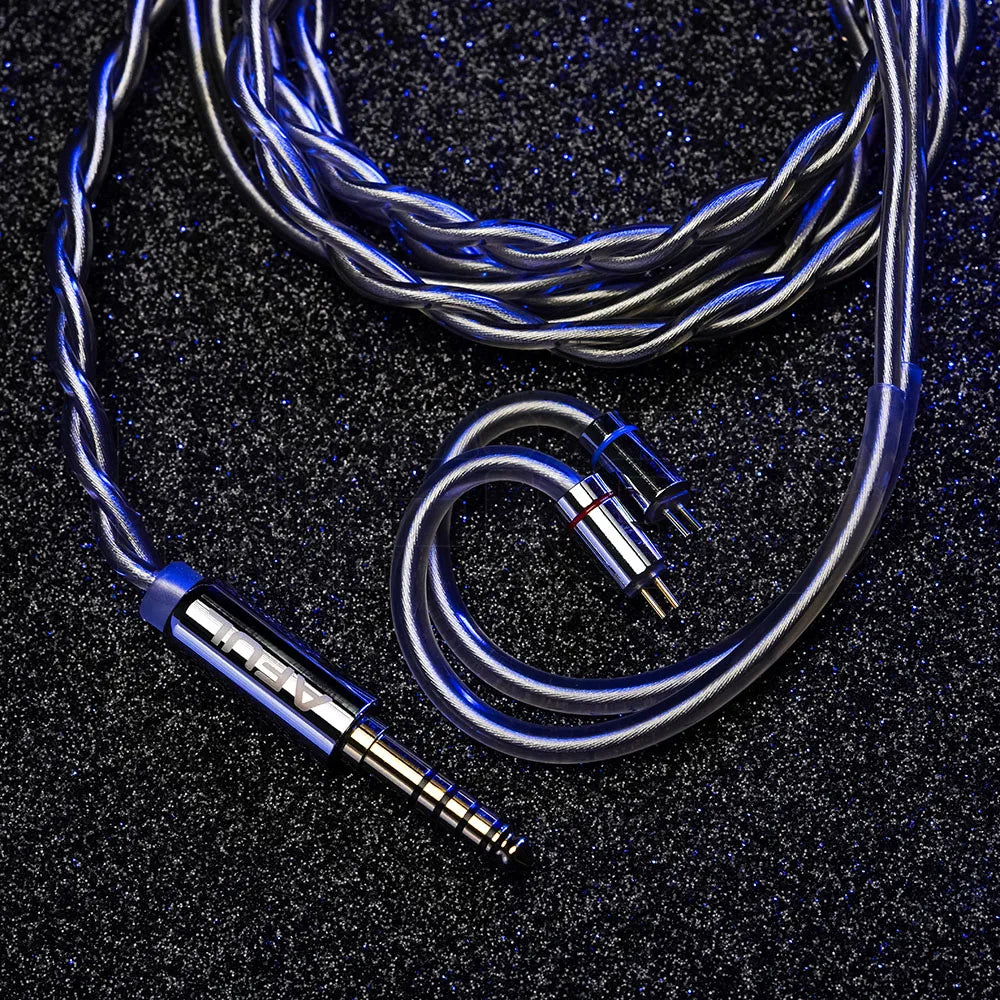 AFUL Explorer HiFi Wired Hybrid Earphones 1DD+2BA In-Ear Monitors with 3D Printed Acoustic Tube, RLC Crossover & Premium HiFi Earbuds