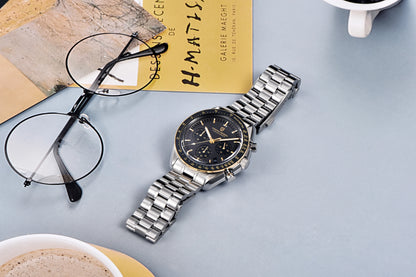 PAGANI DESIGN Planetary Series Saturn Light Tan Quarzuhr für Herren Speed Chronograph AR-Saphirglas Armbanduhr für Herren 2026 Neu