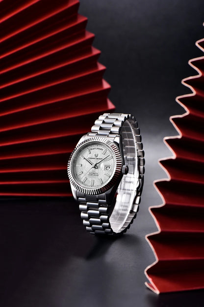 2026 New PAGANI DESIGN add40 Men's Watch NH36 Mechanical wristwatch Luxury Automatic Watch For Men AR Sapphire water lock