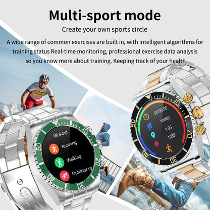 Aiweile AW12 Pro Men Smart Watch For Android IPhone Xiaomi, Sports Modes, Wireless Bluetooth Call ( Answering), Gift For Friends