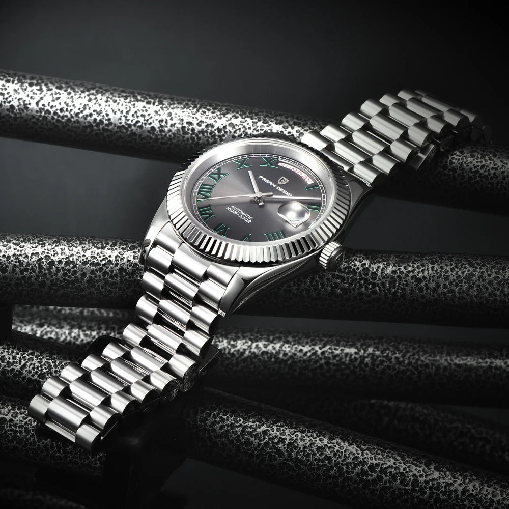 2026 New PAGANI DESIGN add40 Men's Watch NH36 Mechanical wristwatch Luxury Automatic Watch For Men AR Sapphire water lock