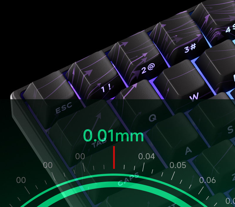 Akko MonsGeek FUN60 Magnetic Switch Mechanical Keyboard 60% Gaming Keyboard with Rapid Trigger 0.01mm, 8K Polling Rate, ARGB, Custom Mechanical Keyboard