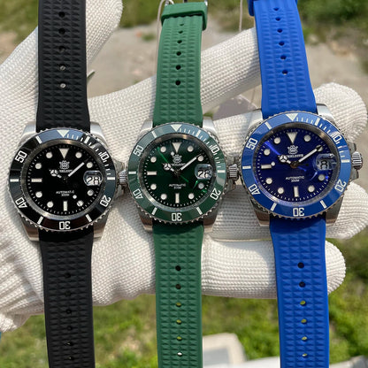 SD1953 stark nachgefragte Keramiklünette 41mm Steeldive 30ATM wasserdichte NH35 Automatik-Herren-Taucheruhr Reloj
