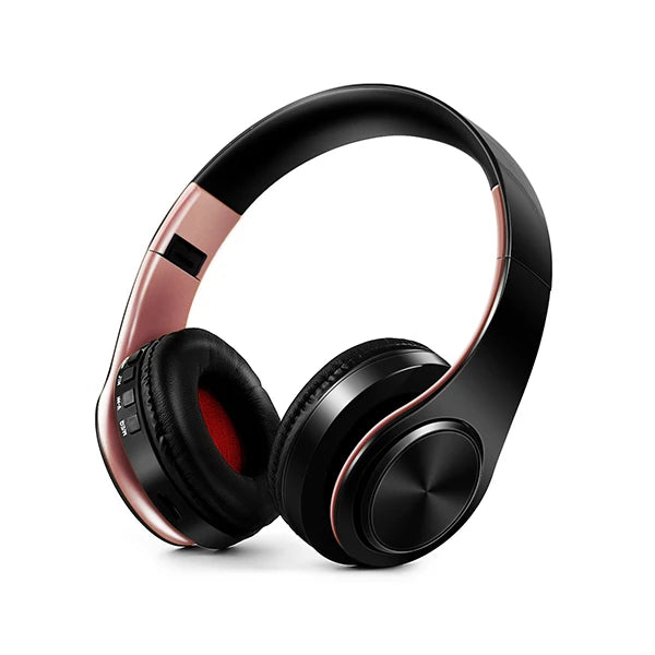 CATASSU Bluetooth 5.3 Wireless Headphones Over Ear Stereo Headset with Mic, Soft Leather Earmuffs, HiFi Sound for PC, Phone, TV & Laptop